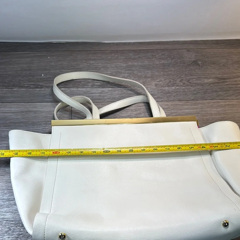 Alberto di Cario cram Leather Tote Bag